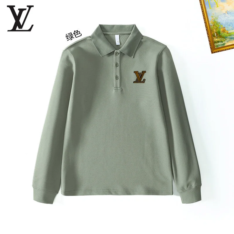 LV 长袖翻领 1024